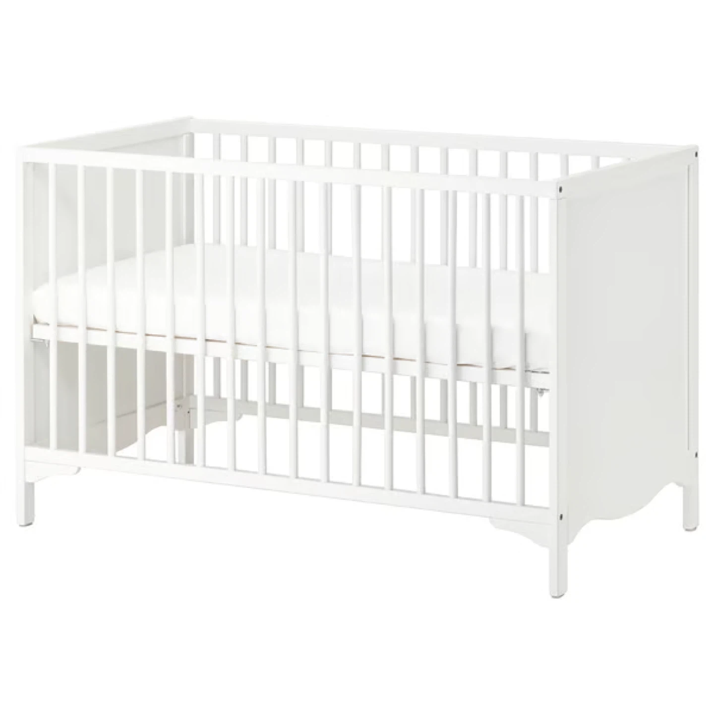 IKEA Solgul cot and Naturepedic Lullaby Earth crib mattress - photo 3