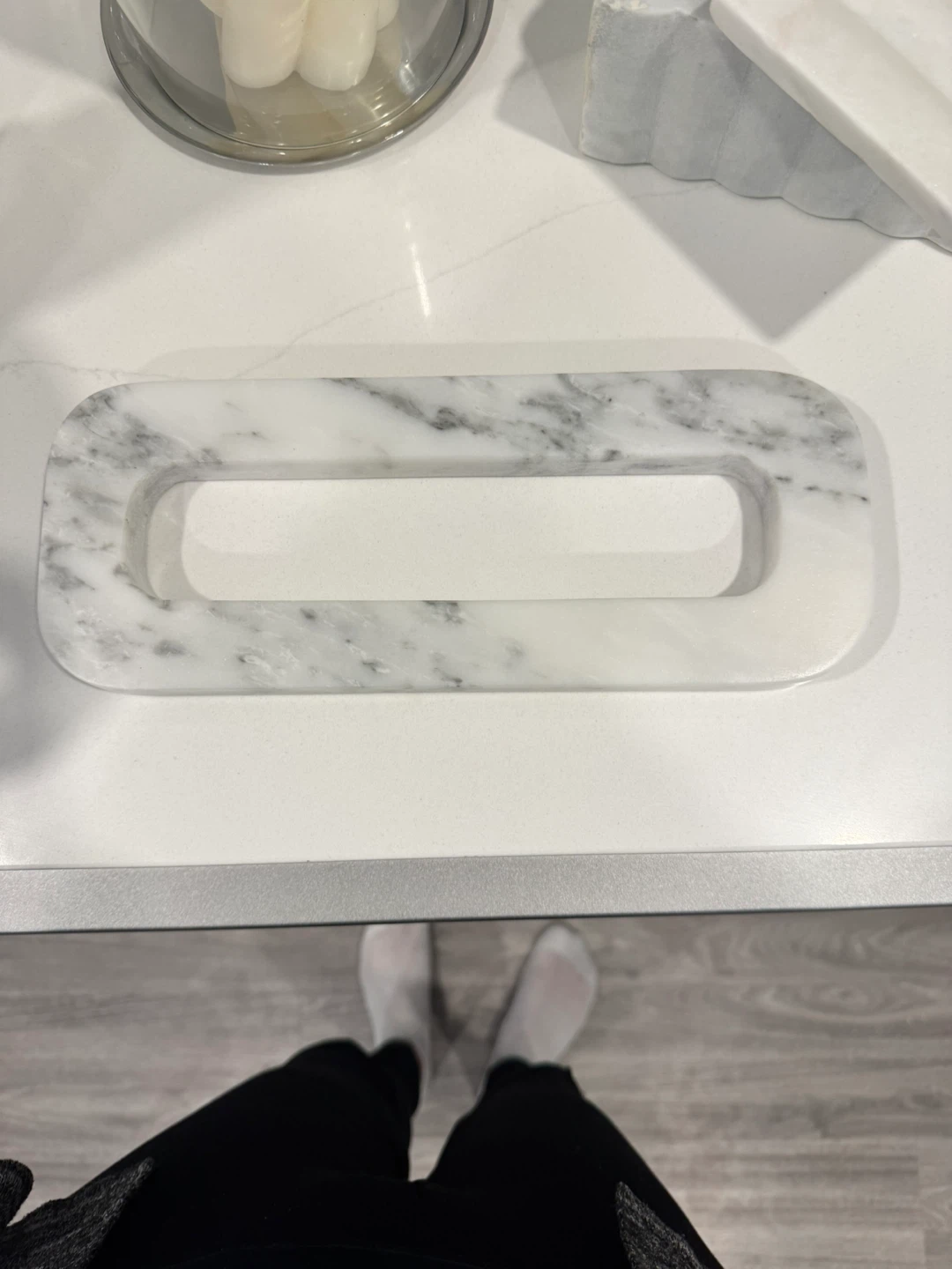 CB2 Marble Trivet - photo 4