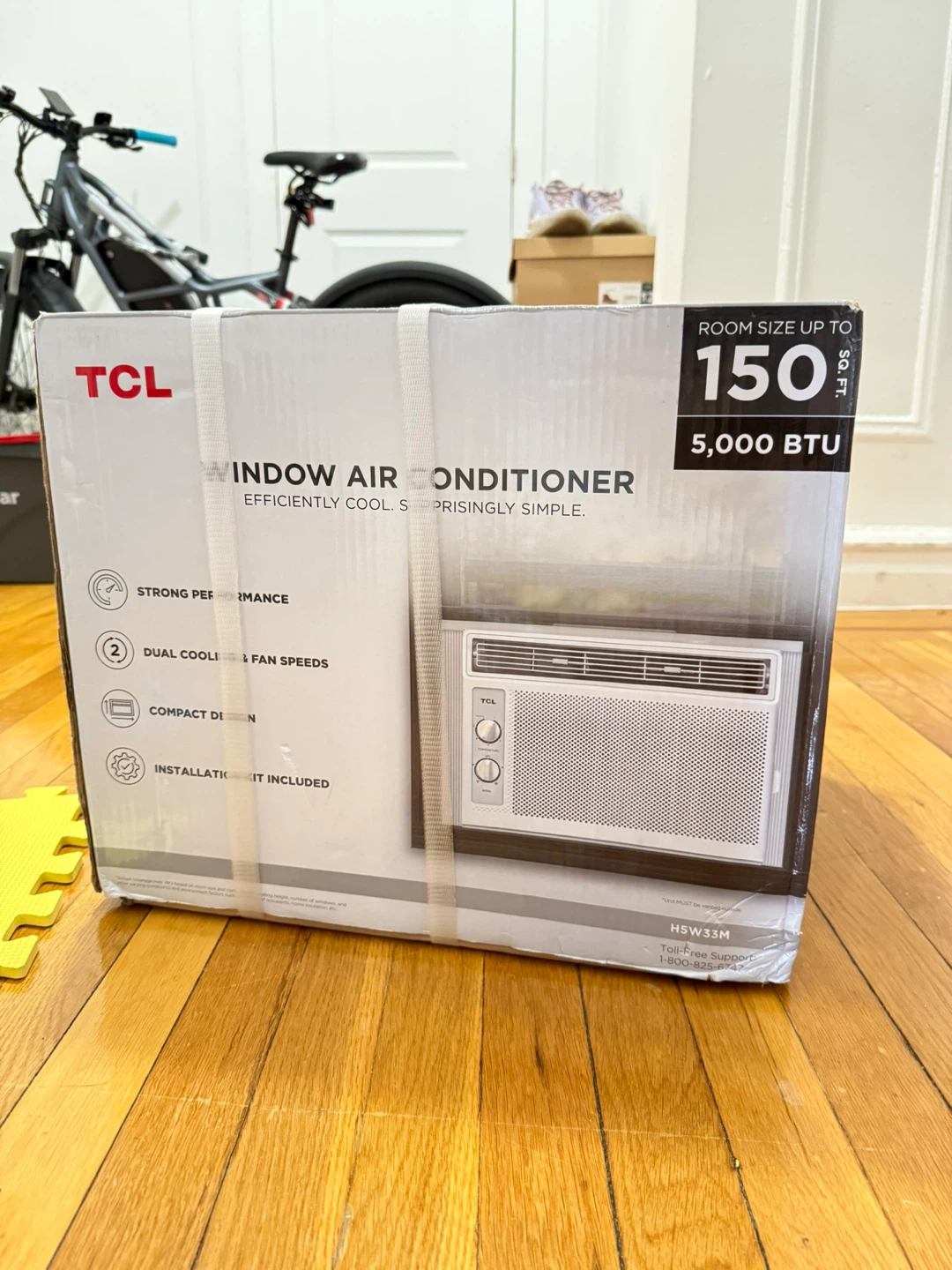 BRAND NEW TCL 5,000 BTU Window Air Conditioner HSW33M