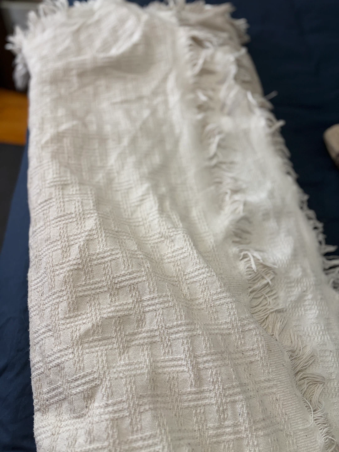 White Large Blanket - photo 2