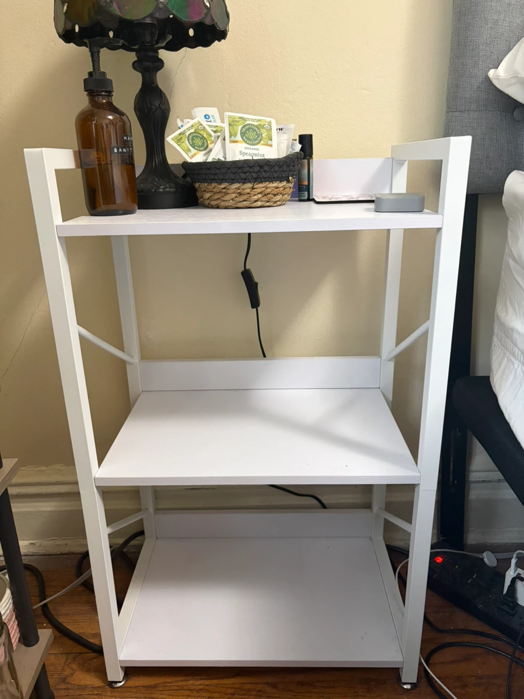 Small White Bookshelf