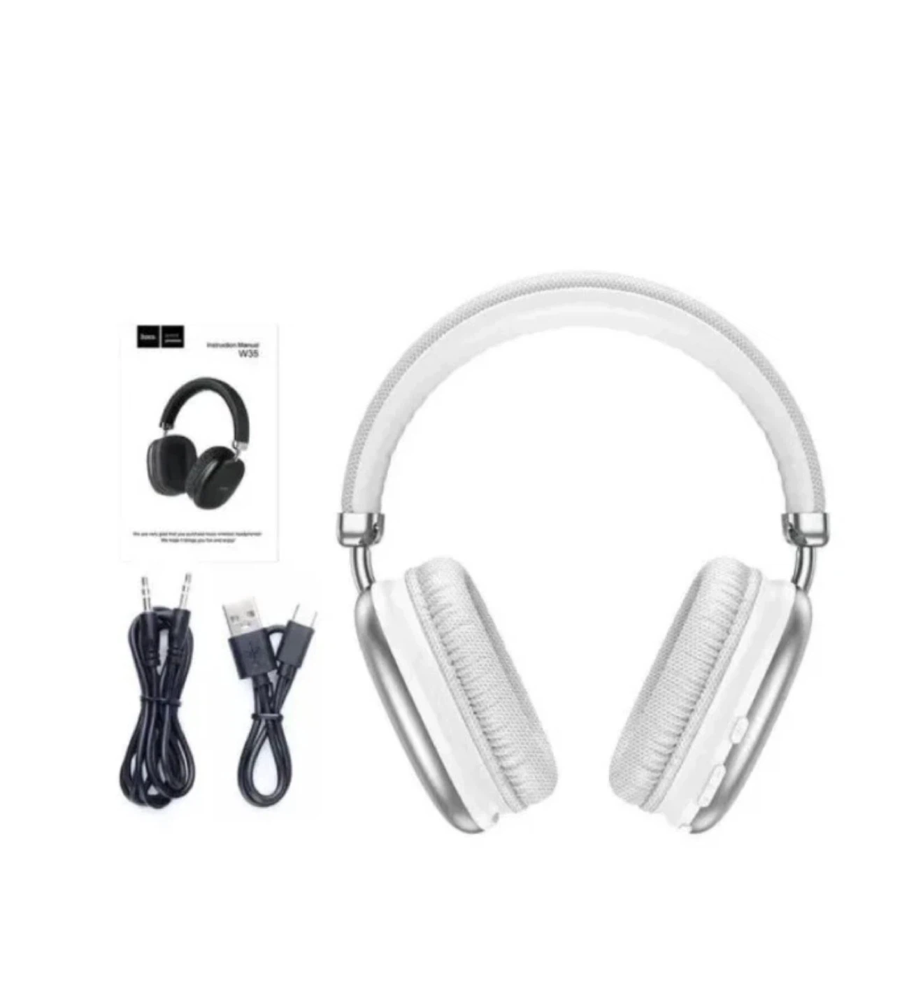 Hoco W35 Max Wireless Headphones - Black - photo 4