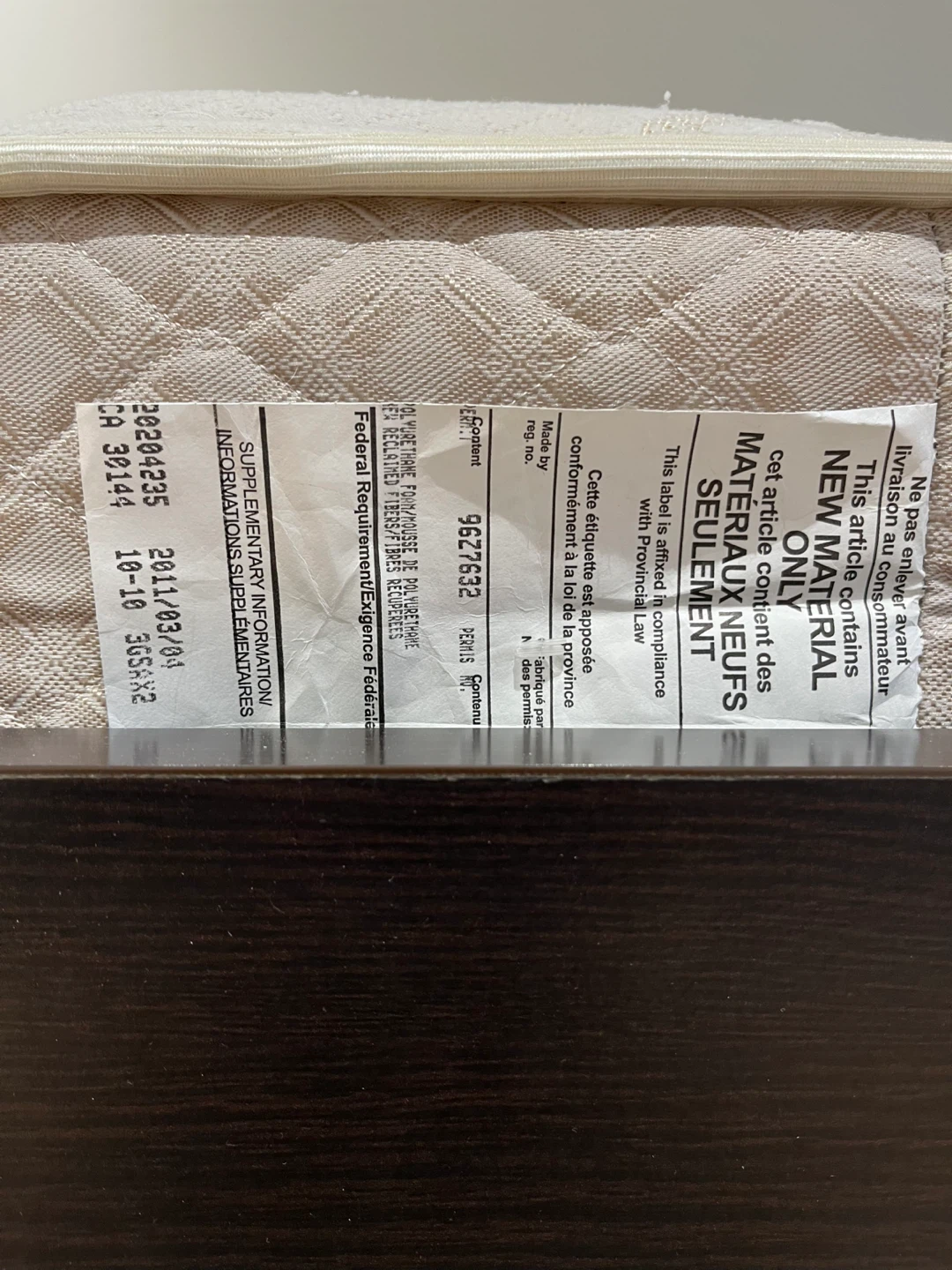 Double Size IKEA Hopen Bed Frame and Mattres - photo 3