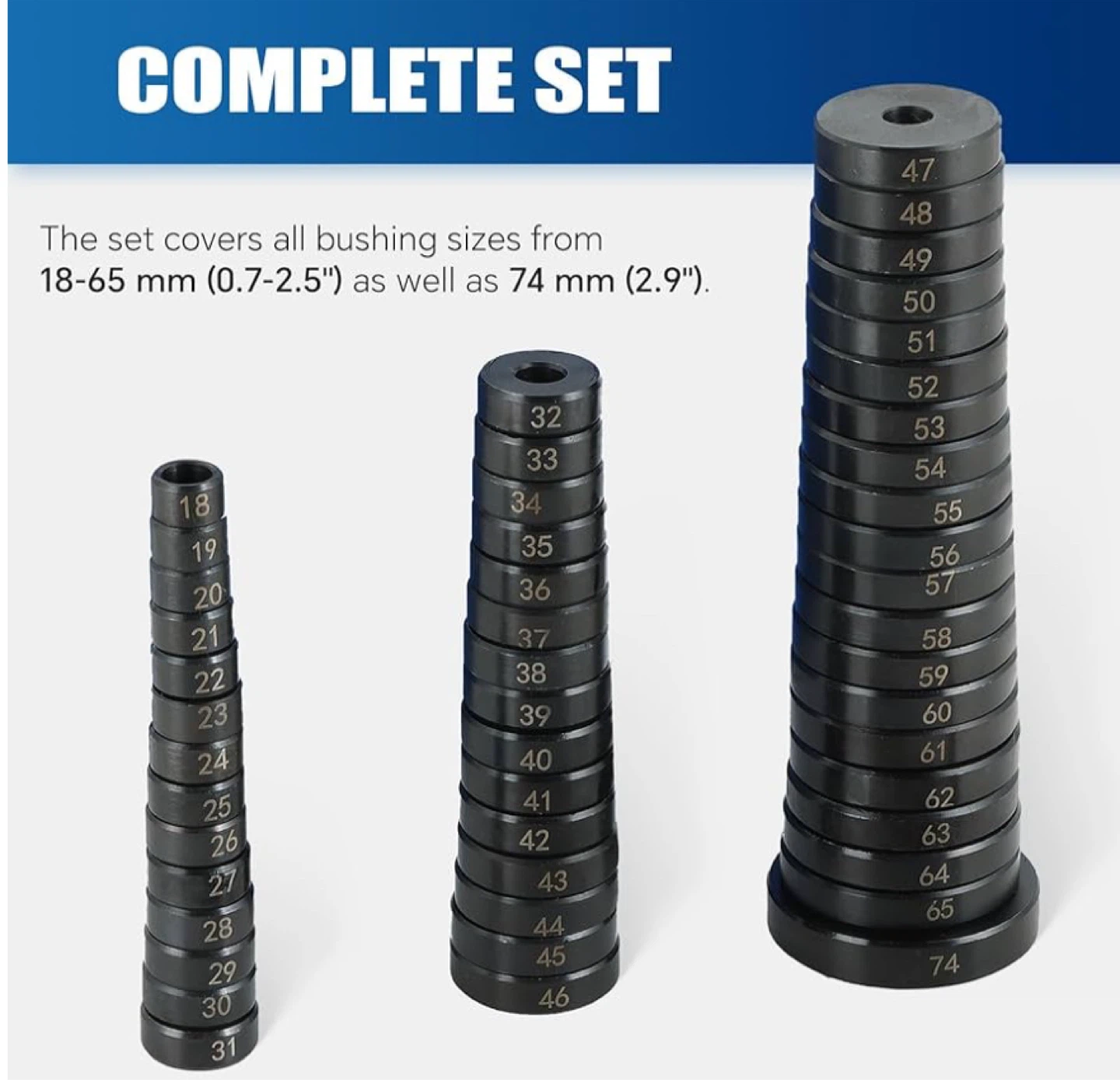 Bush Bearing and Seal Driver Set 52pc - photo 4