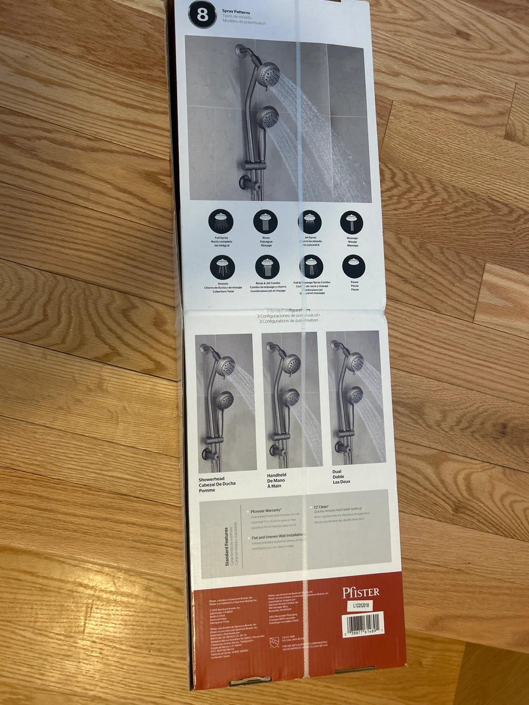Pfister Multi-Function Shower System 8 Spray Patterns - photo 2
