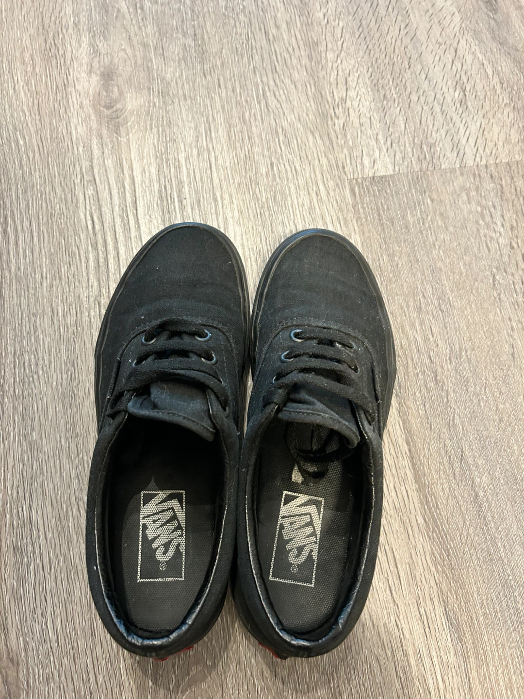 Vans Era Black Canvas Skate Shoes - photo 3