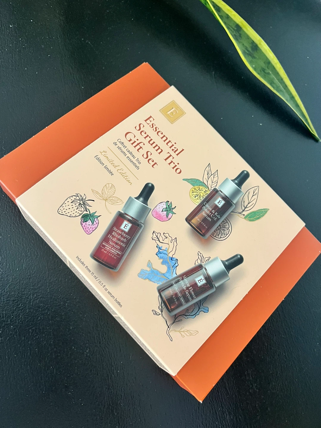 Eminence Organic Skin Care Essential Serum Trio Gift Set