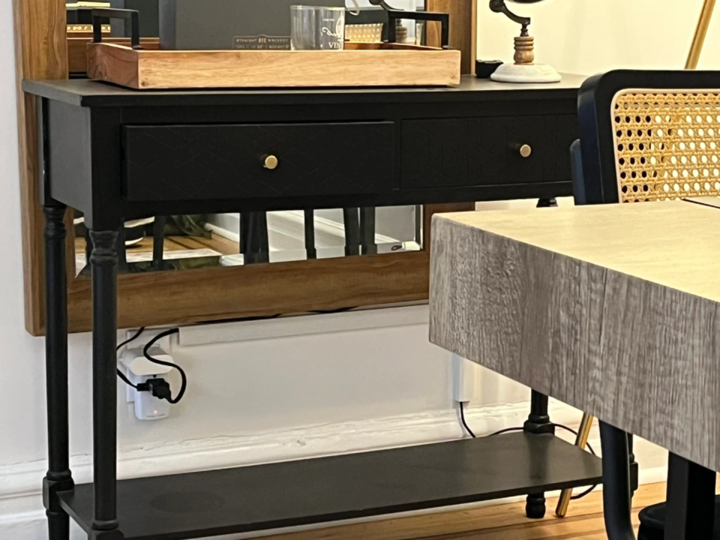 Dining table and credenza - photo 3