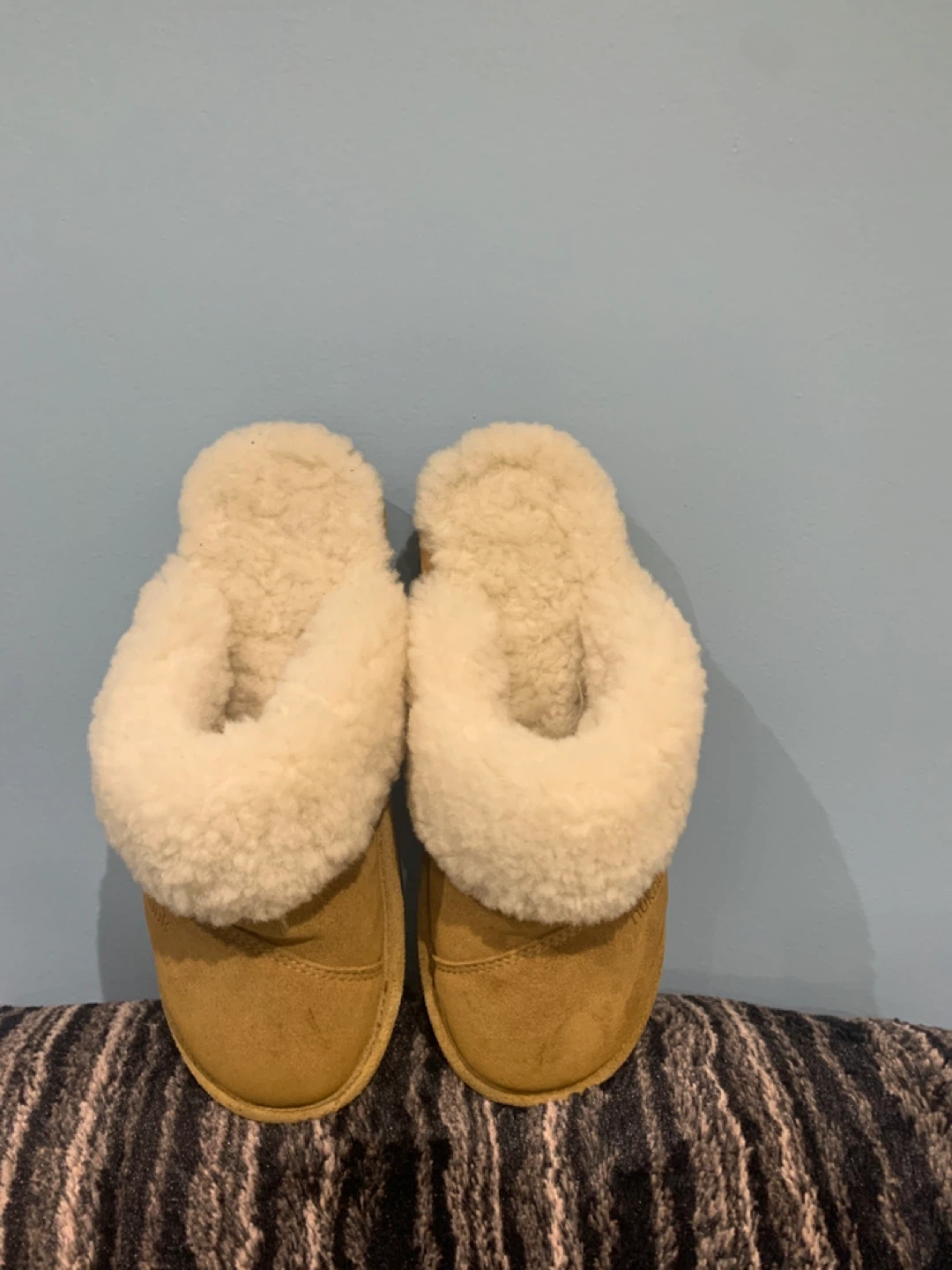 NUK NUUK Sheepskin Slippers FITS 7
