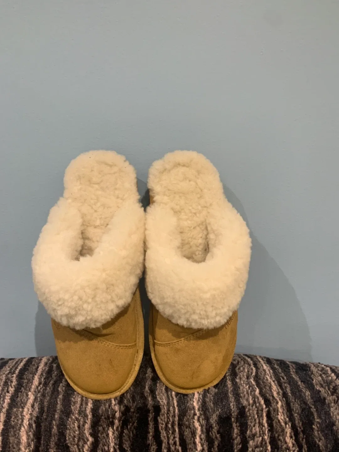 NUK NUUK Sheepskin Slippers FITS 7