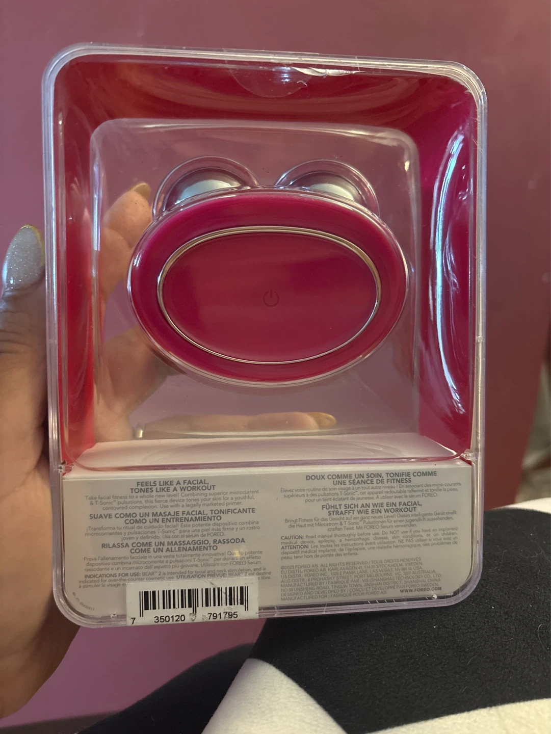 🌱 NEW FOREO BEAR 2 Advanced Microcurrent Facial Toning Device - photo 3