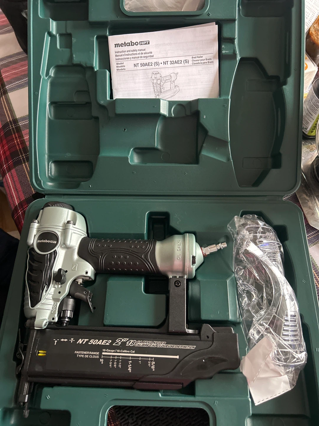 Metabo HPT NT50AE2 Brad Nailer - photo 2