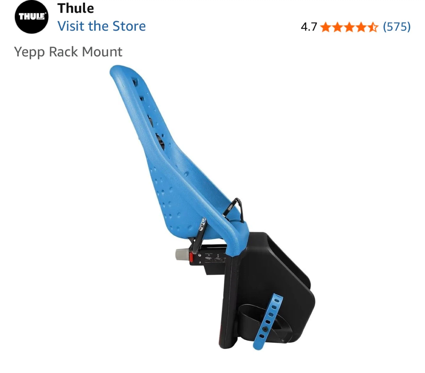 Thule Yepp Nexxt Maxi Child Bike Seat - Blue