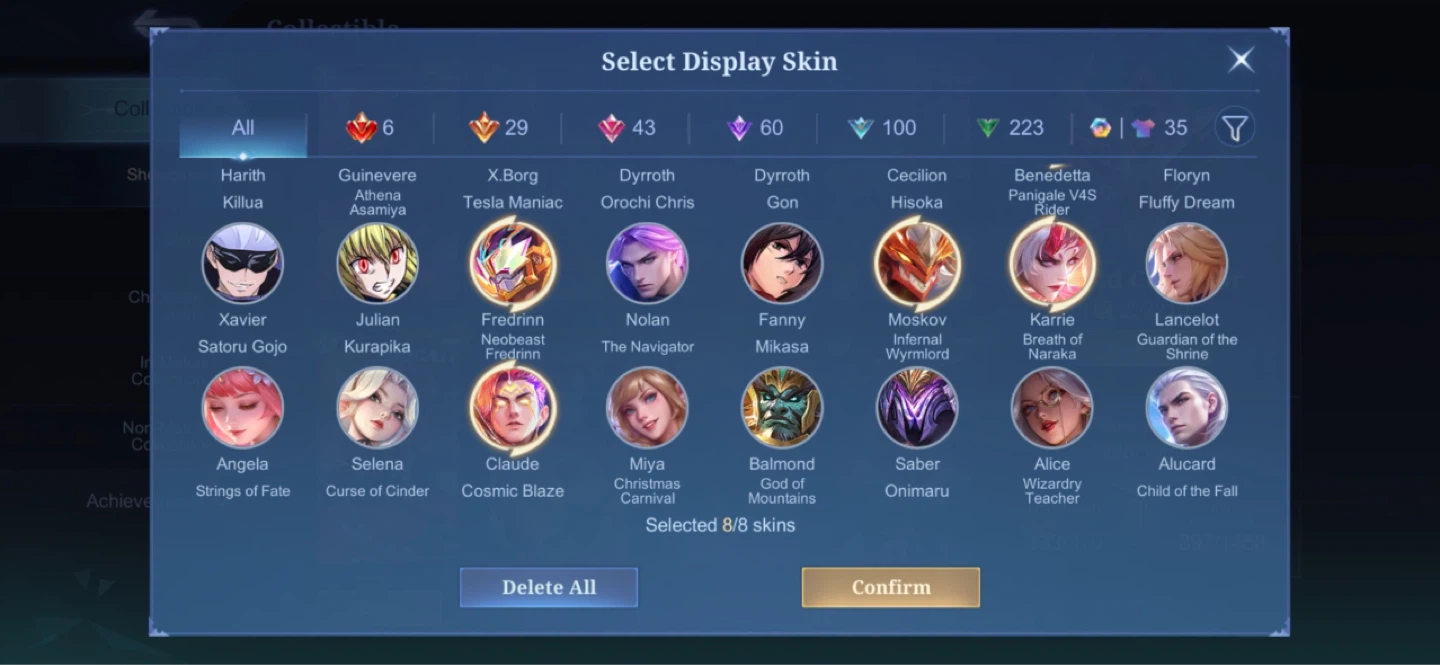 Mobile Legends Account with World Collector Badge - photo 4