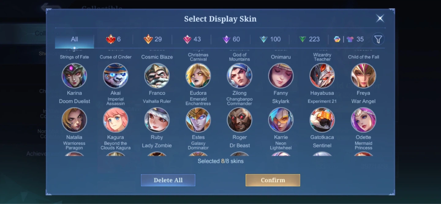 Mobile Legends Account with World Collector Badge - photo 5