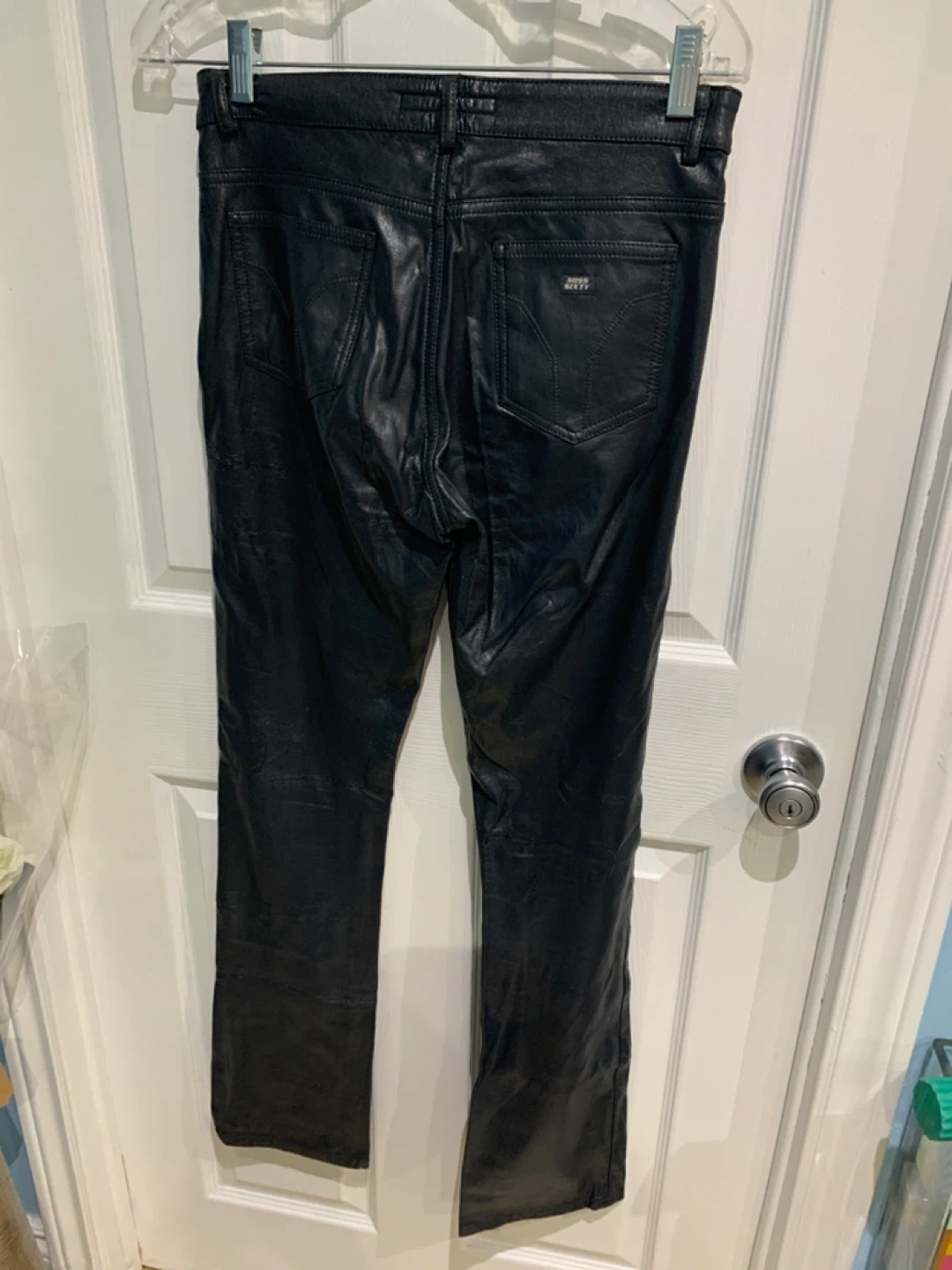 Miss Sixty Faux Leather Pants Size 28 - photo 3