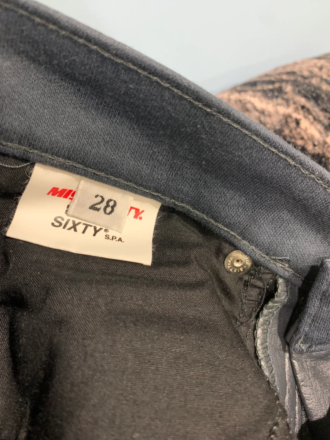 Miss Sixty Faux Leather Pants Size 28 - photo 4