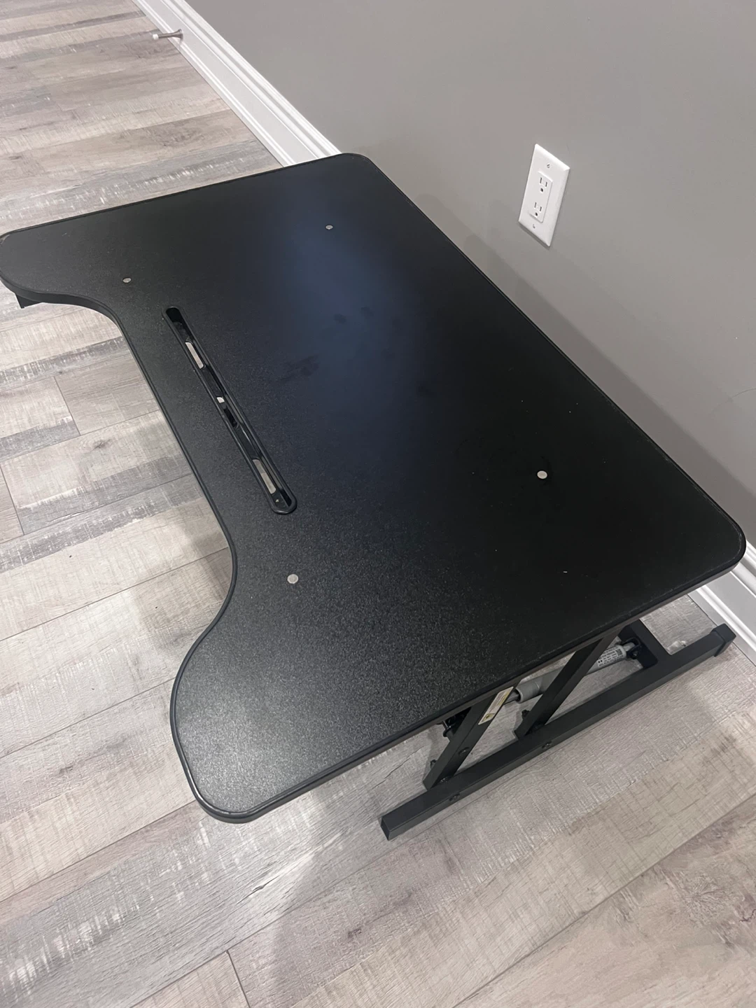 Black Standing Desk Converter - photo 2
