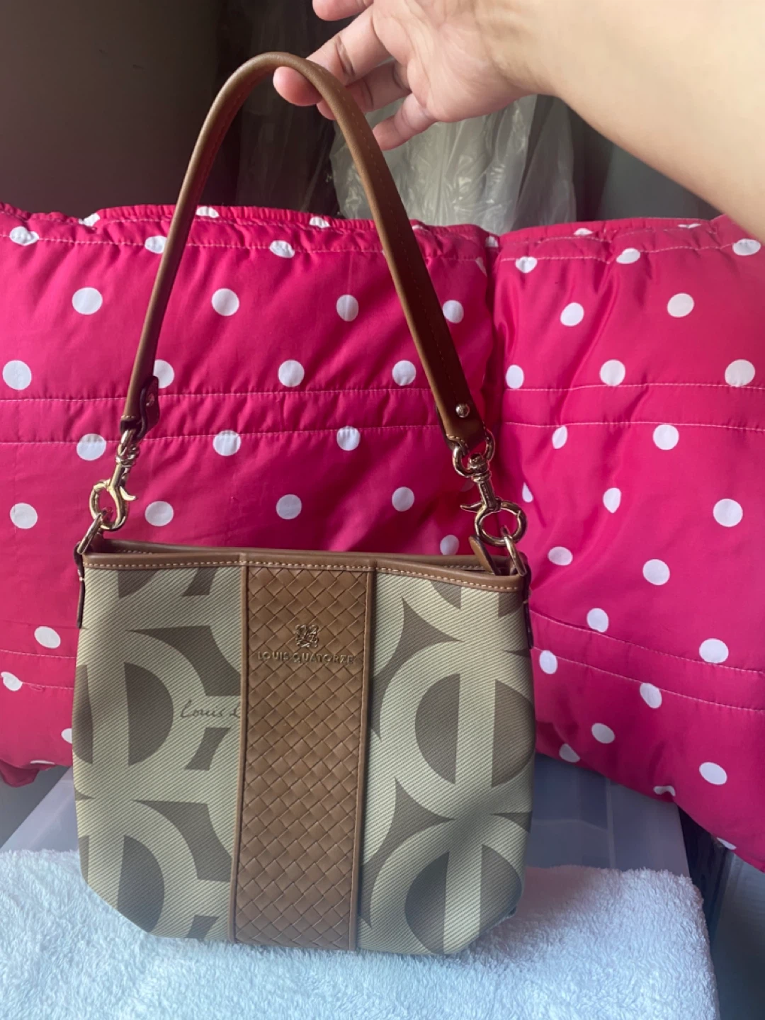 Louis Quatorze Monogram Shoulder Bag