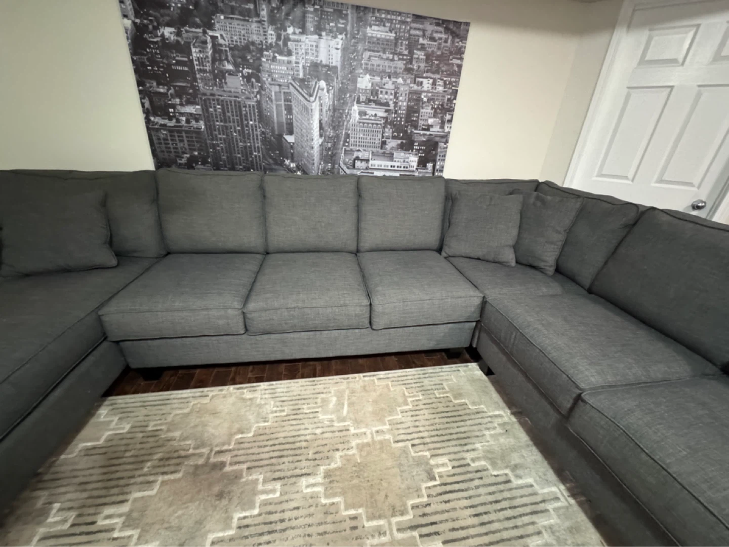 Grey Sectional Sofa - photo 3