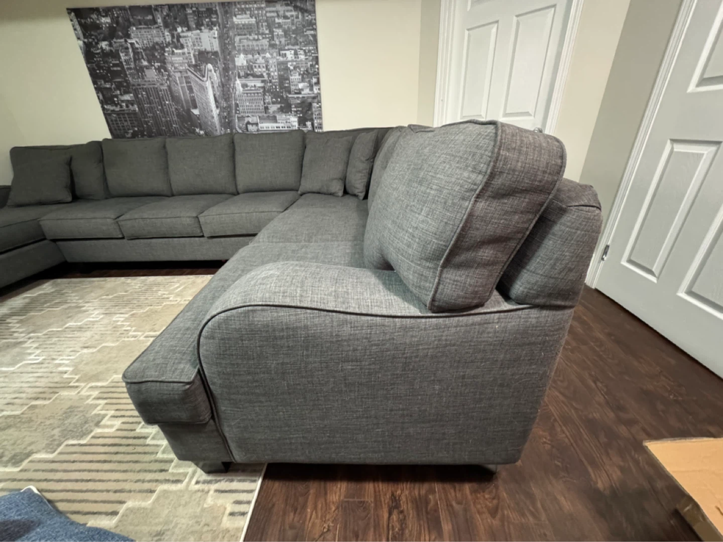 Grey Sectional Sofa - photo 4