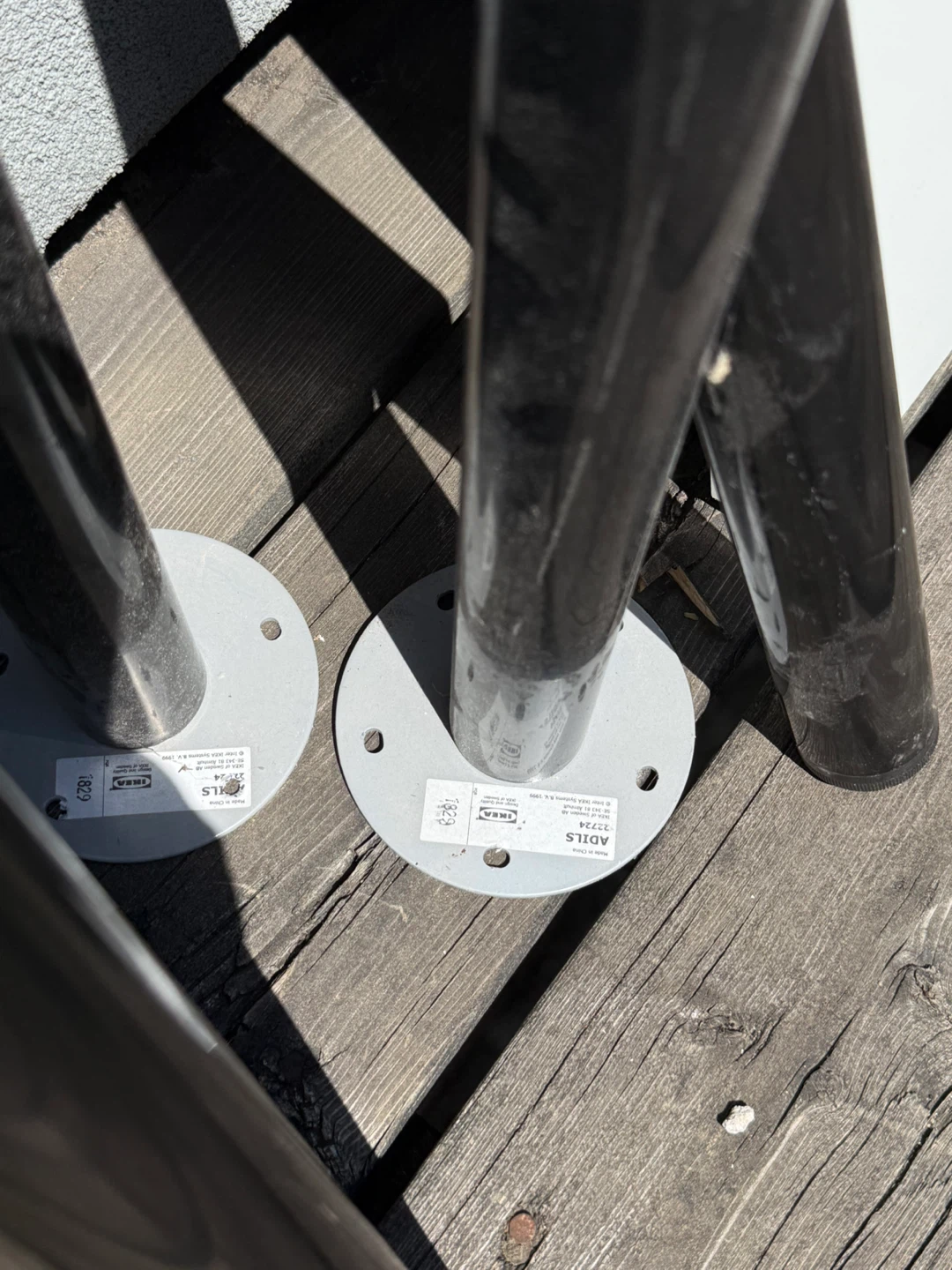IKEA Linnmon Desk Table (white, black) - photo 5