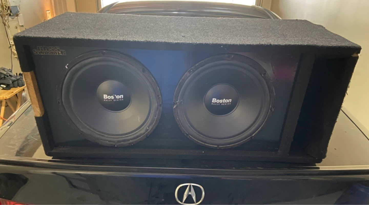 Dual 10" Boston Rally Series Subwoofers + 3800W Amp - photo 2