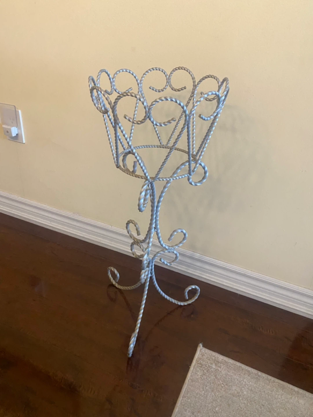 Ornate Metal Plant Stand