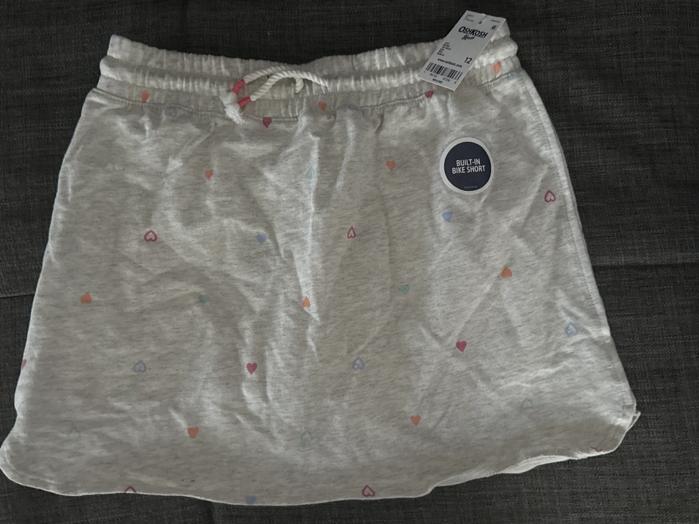 OshKosh B'gosh Girls Skirt with Built-in Shorts