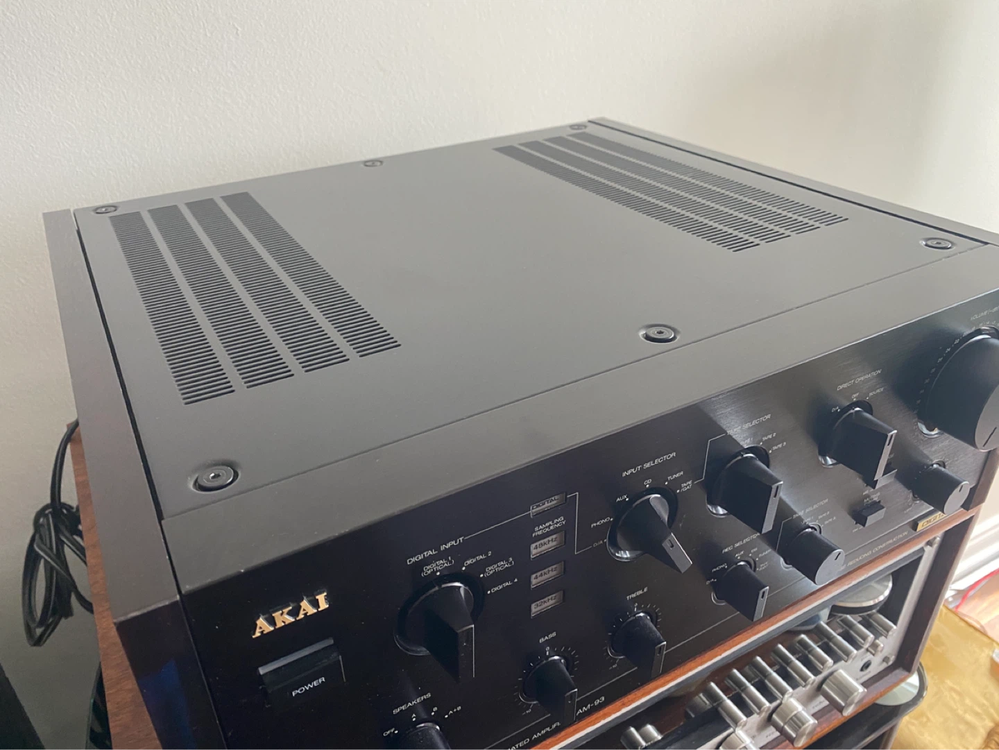 Akai AM 93 Integrated Amplifier - Serviced, w/ Boxes - photo 5