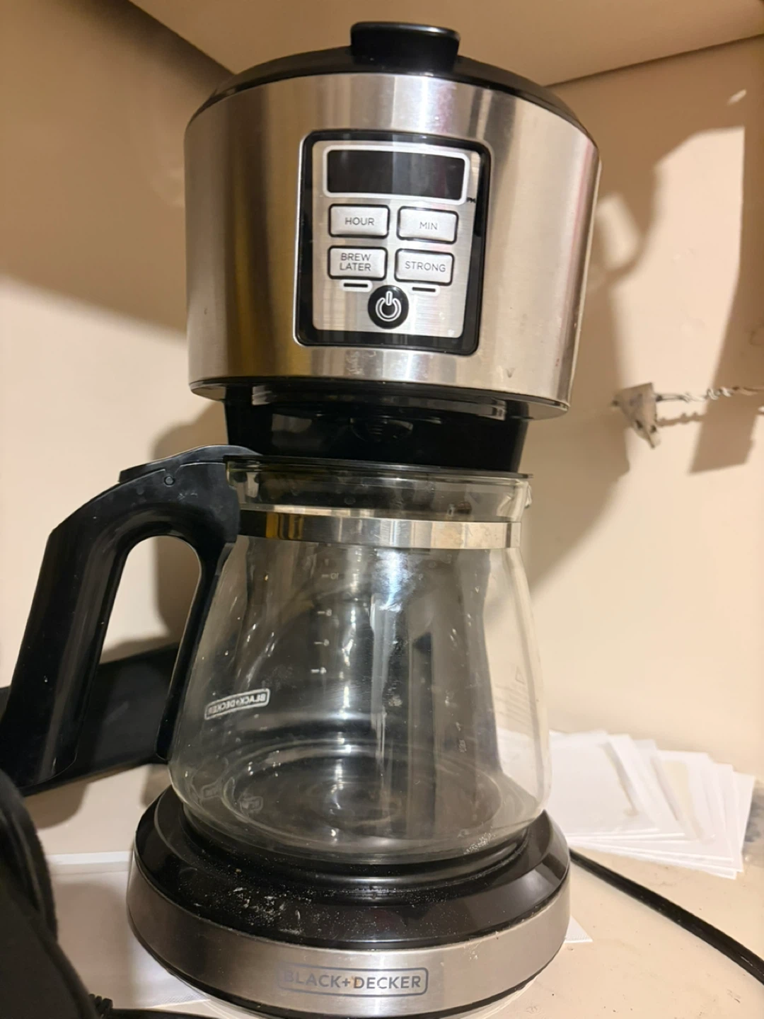 Black+Decker 12-Cup Programmable Coffee Maker