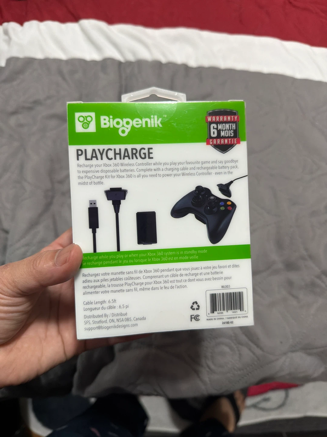 Biogenik PlayCharge Kit for Xbox 360 - photo 2