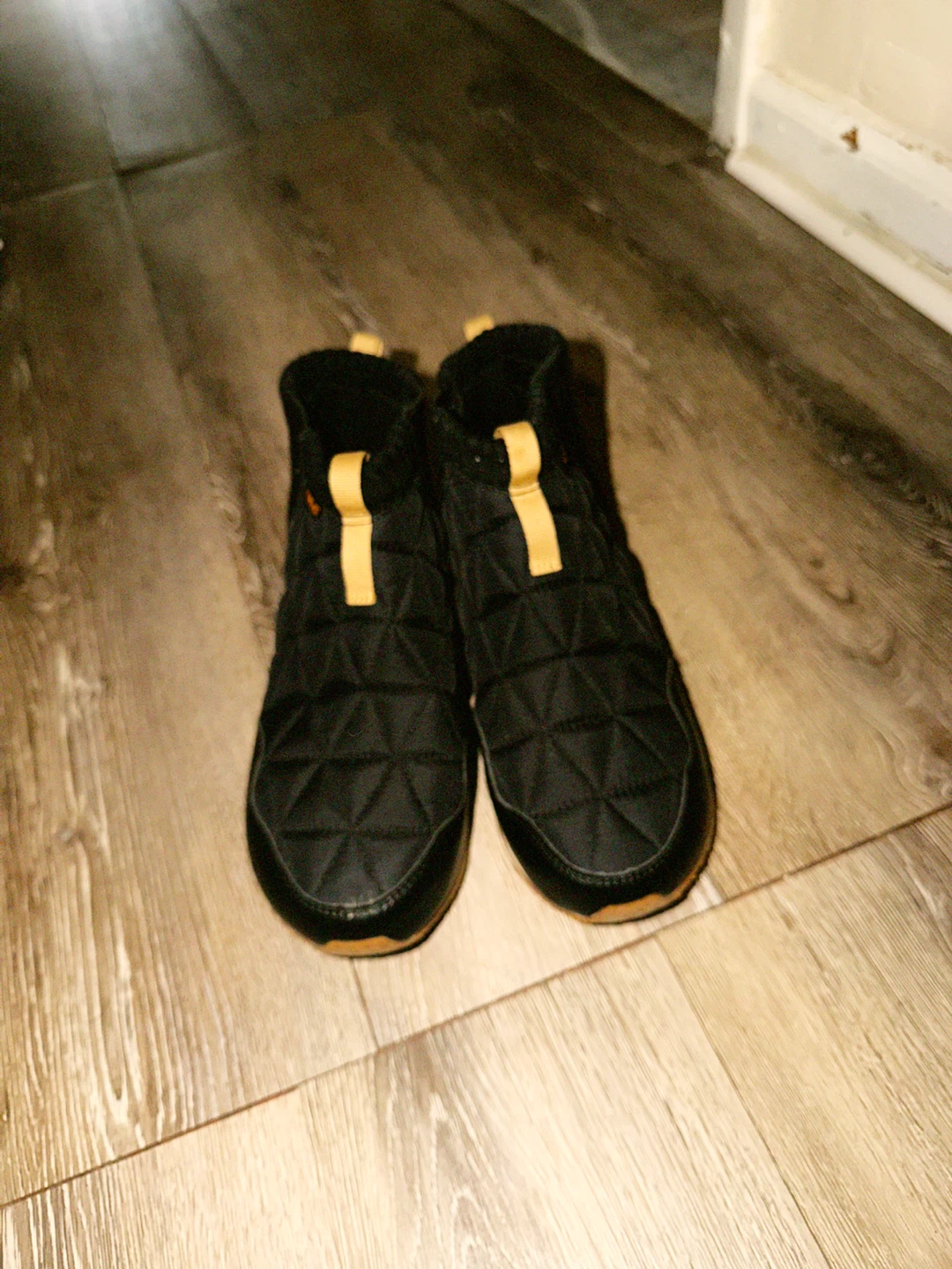 Teva Black Quilted Ankle Boots