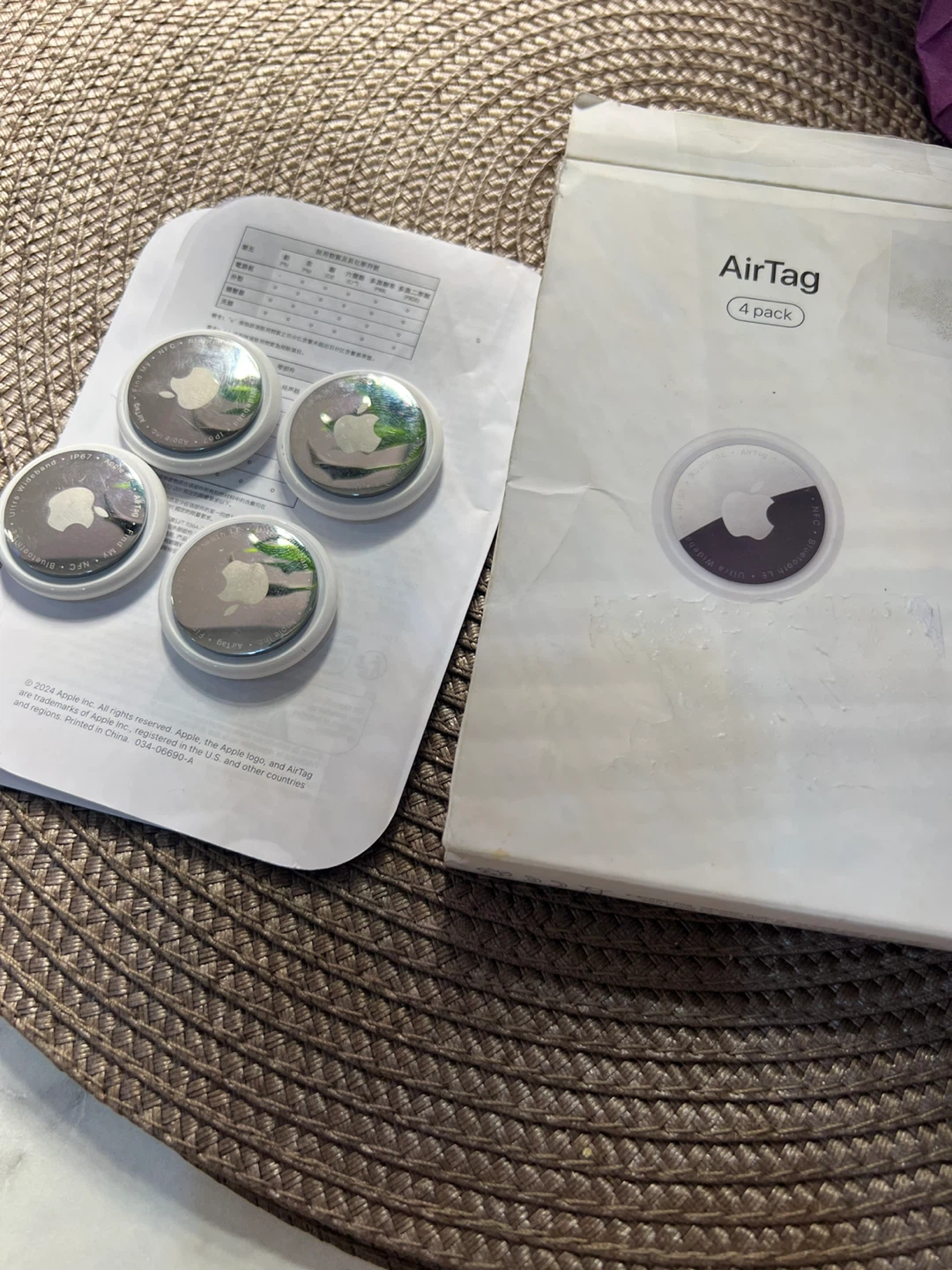 Apple AirTag 4 Pack