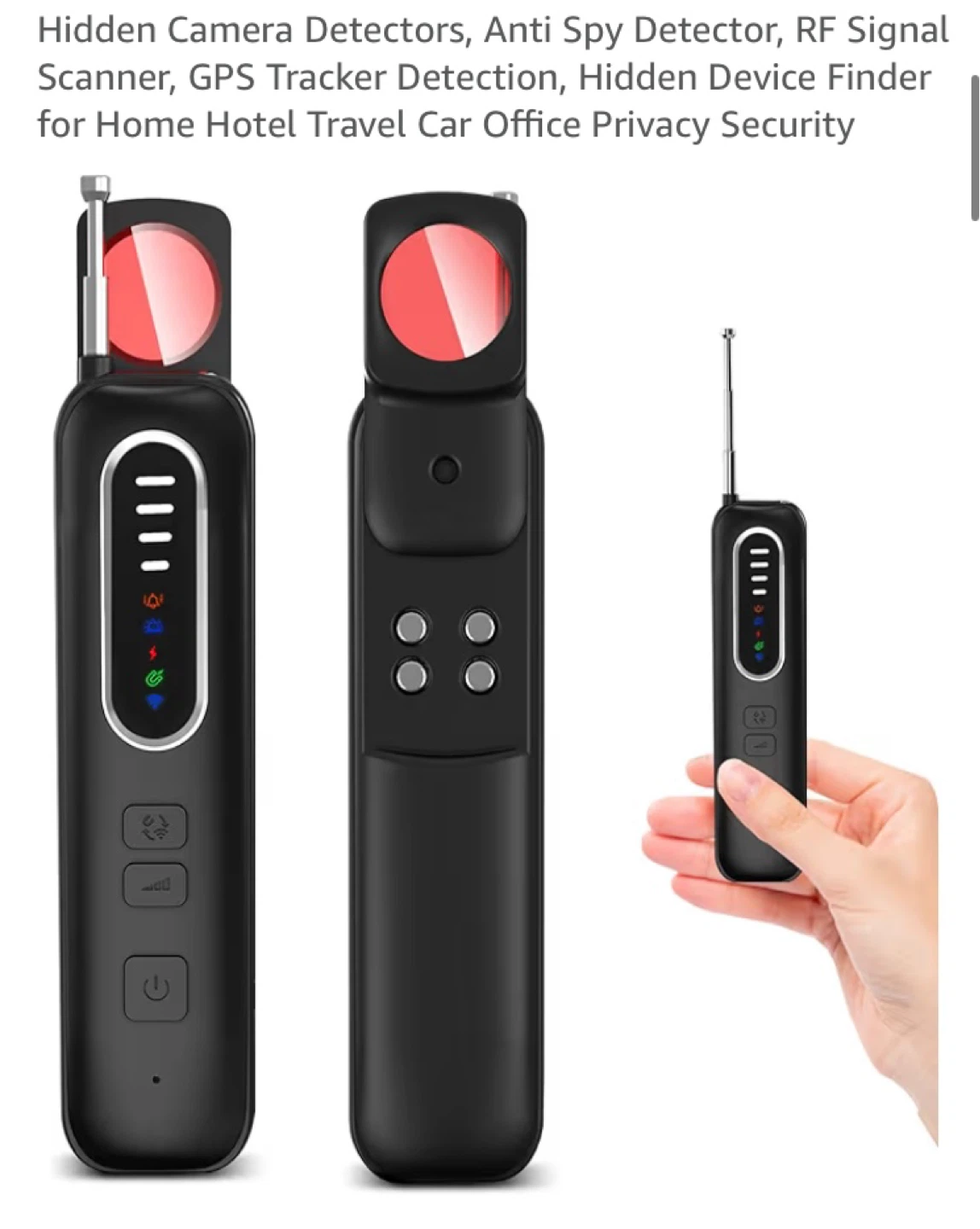 Advanced hidden Camera Bug Detector