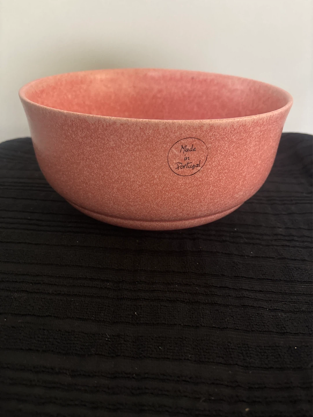 Pink Stone  Large Serving Bowl Made in Portugal - photo 5