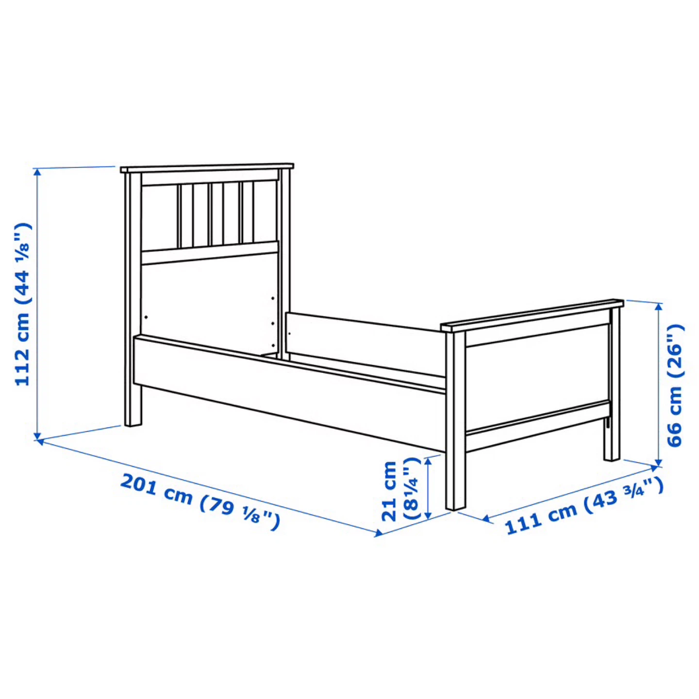 Twin Bed Frame and Dresser - photo 5