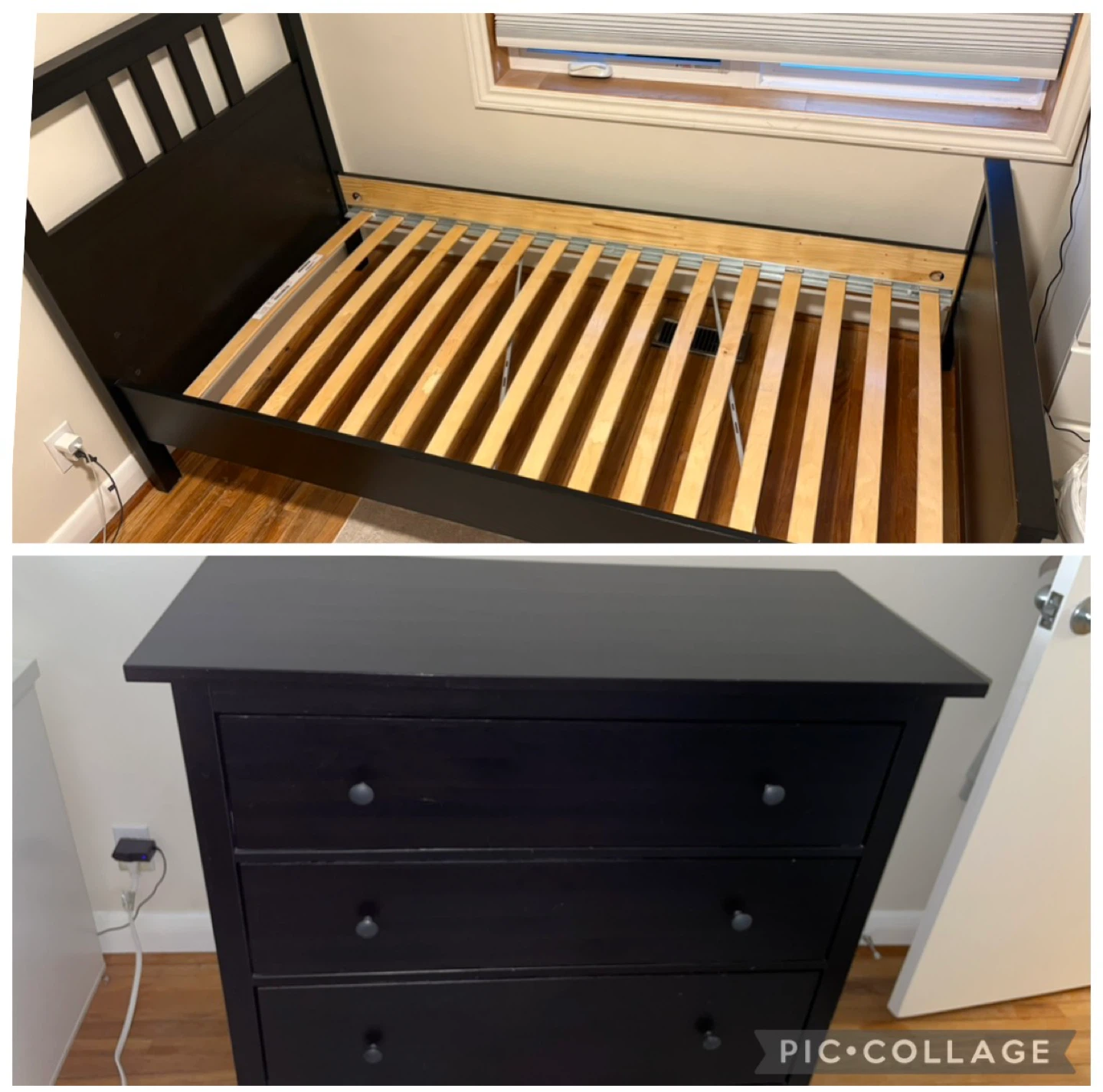 Twin Bed Frame and Dresser