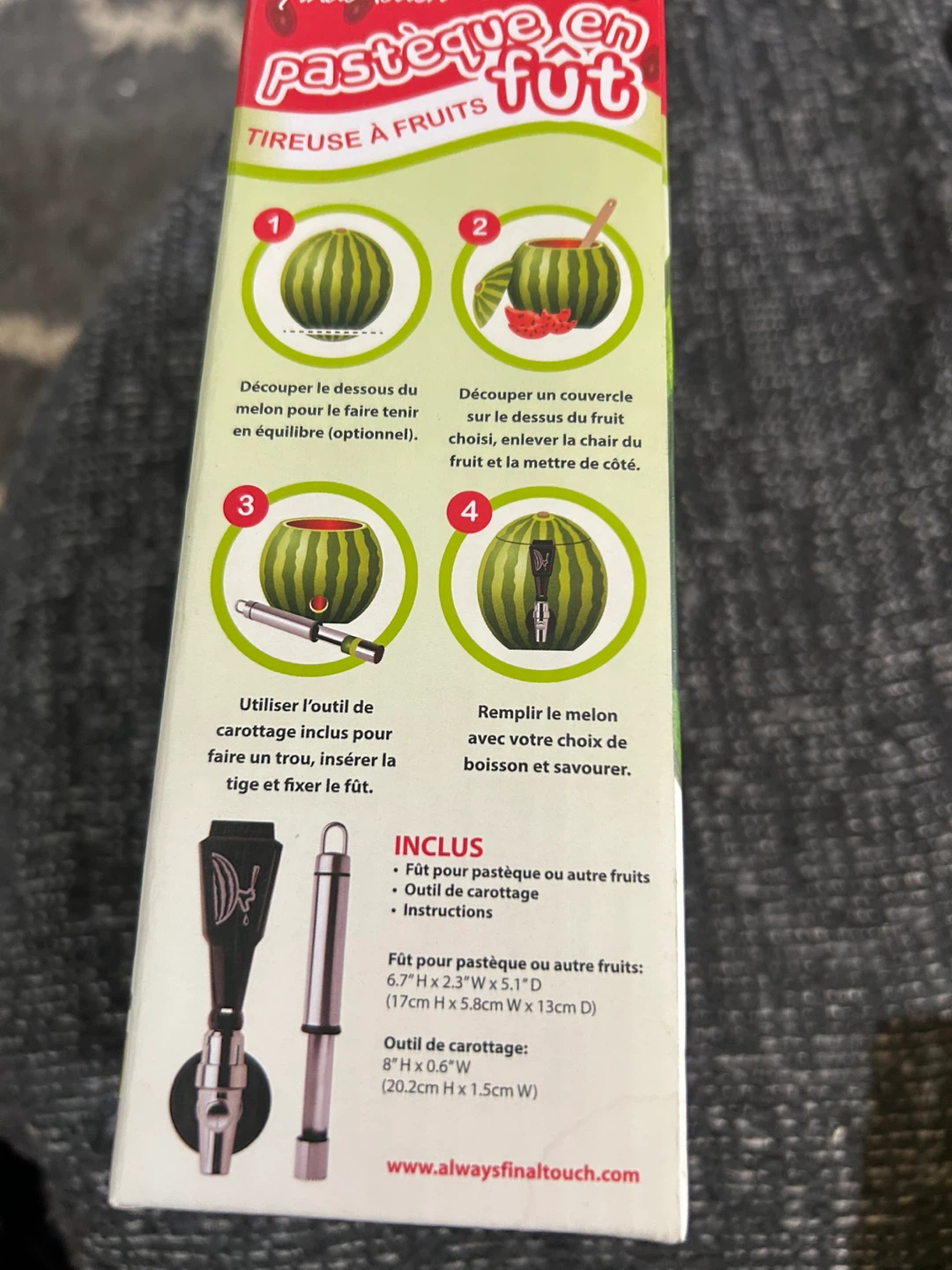 Final Touch Watermelon Keg Tapping Kit - photo 2