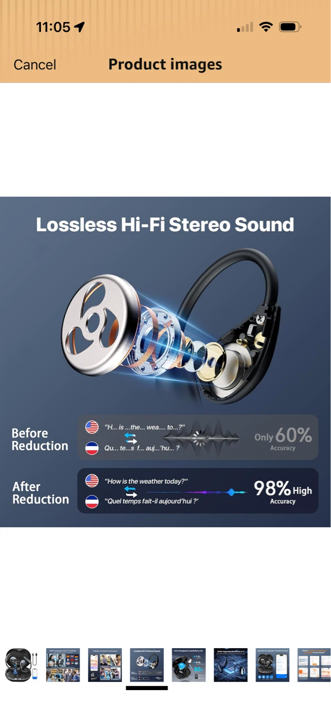 Wireless Earbuds with Instant Translation - photo 4