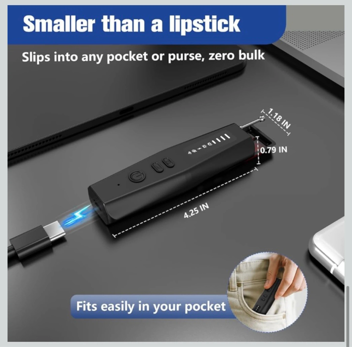 Hidden Camera Detector 2026 update RF Scanner GPS Tracker Finder - photo 3