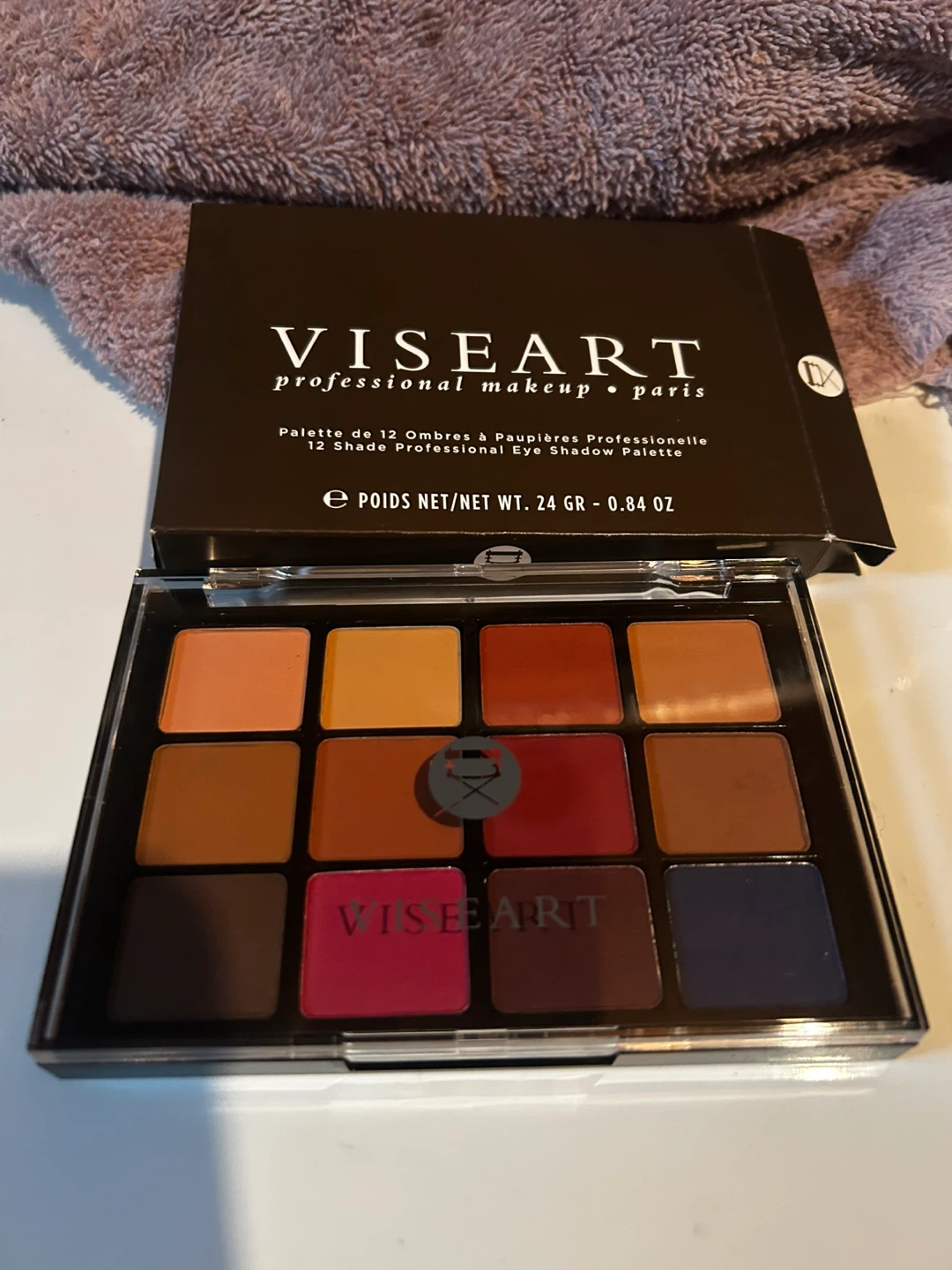 VISEART Professional Makeup Paris 12 Shade Eyeshadow Palette - photo 3