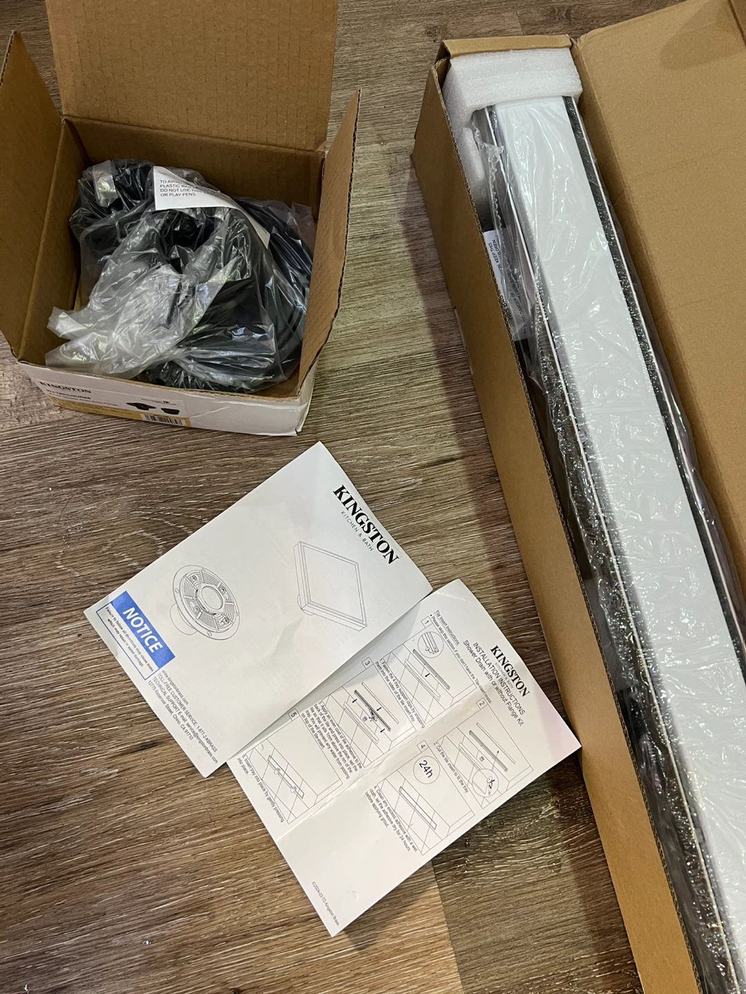 Kingston Brass Watercourse 32 Inch Linear Shower Drain - photo 3