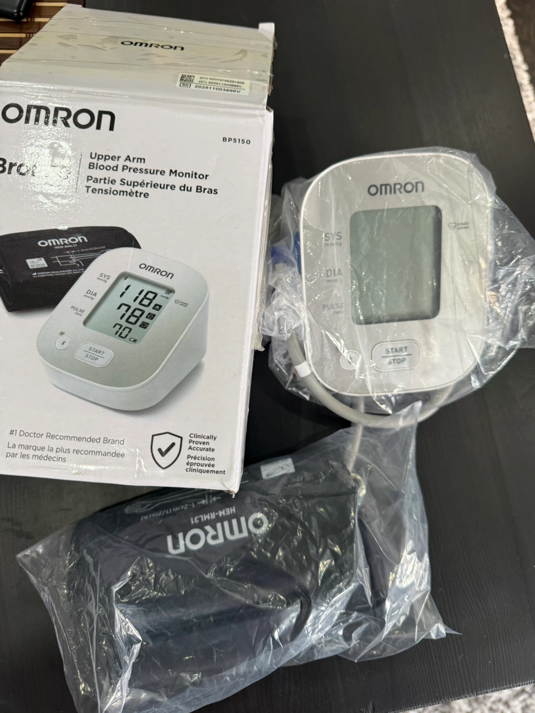 Omron BP5150 Upper Arm Blood Pressure Monitor