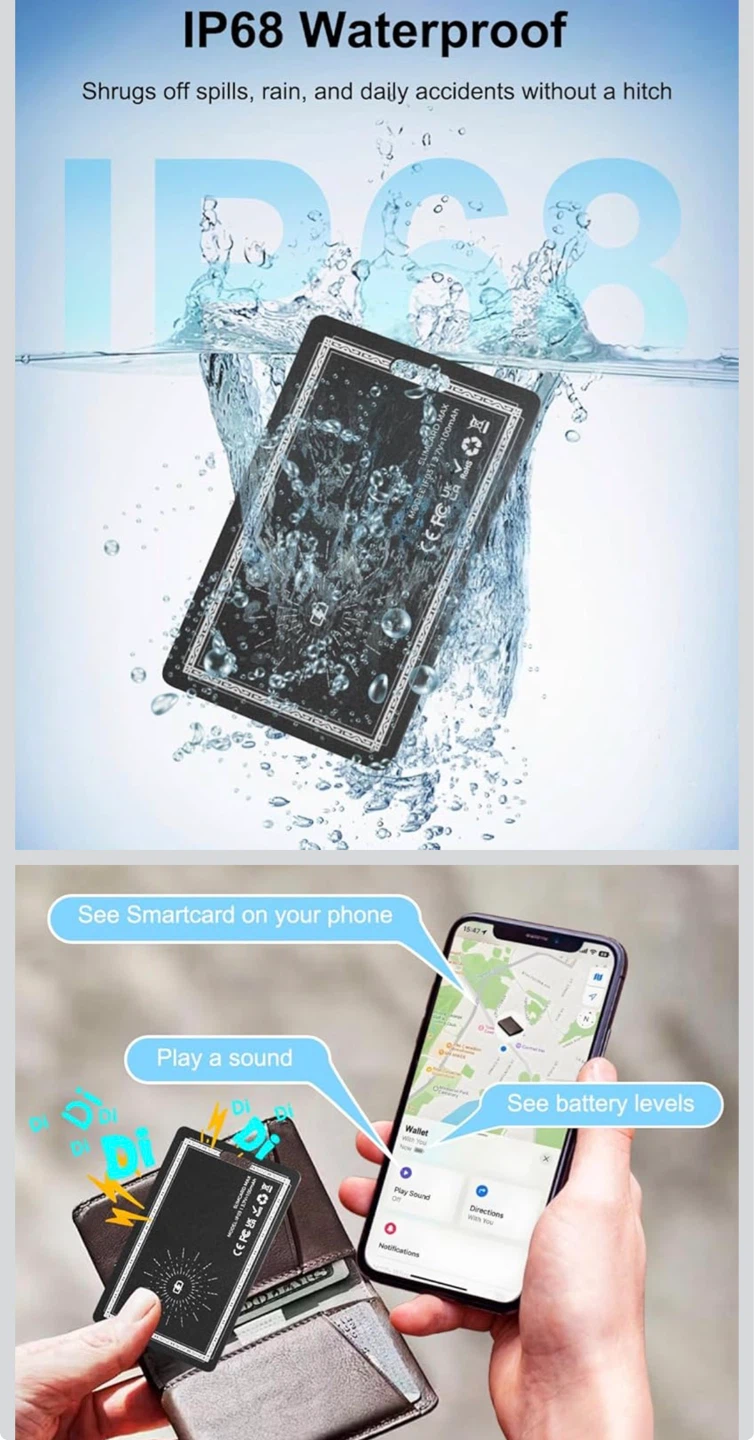 Brand New Wallet Tracker Card - photo 2