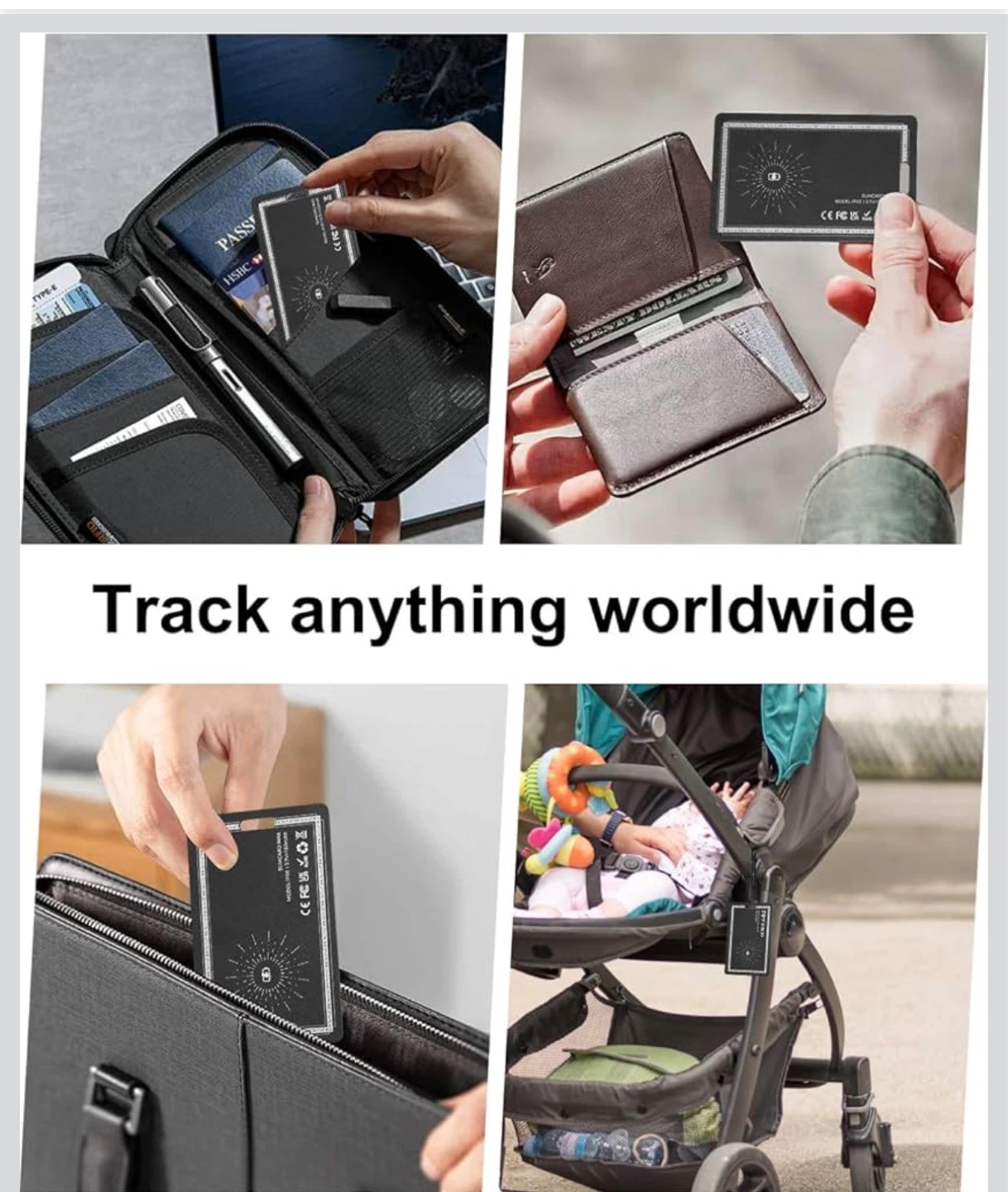 Brand New Wallet Tracker Card - photo 3