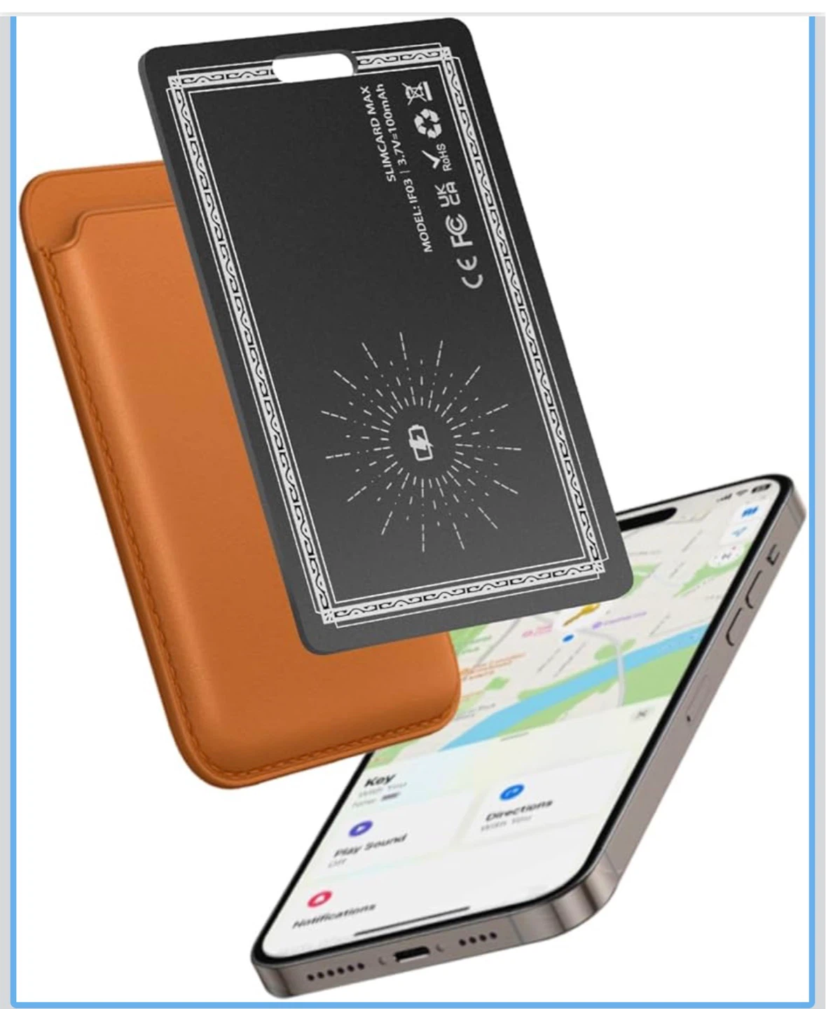 Brand New Wallet Tracker Card