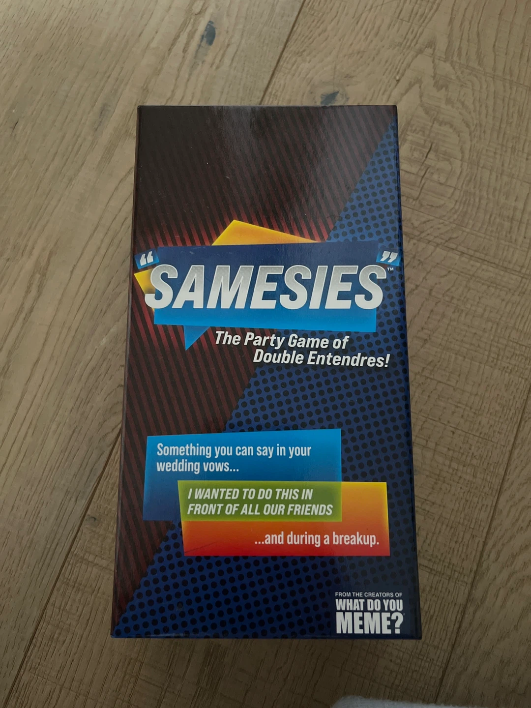 Samesies Party Game of Double Entendres