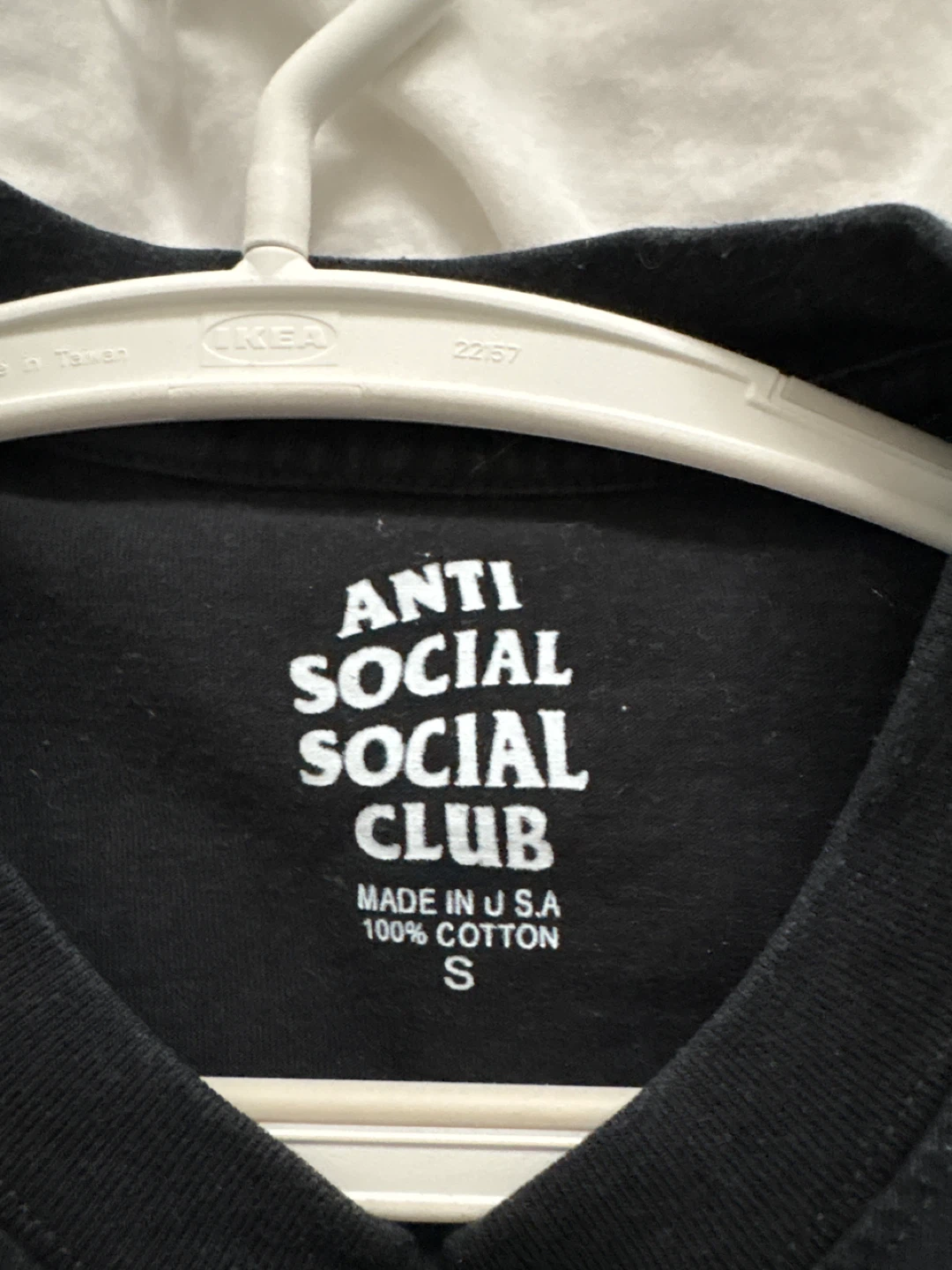 Anti Social Social Club T-Shirt - Black, Size S - photo 4