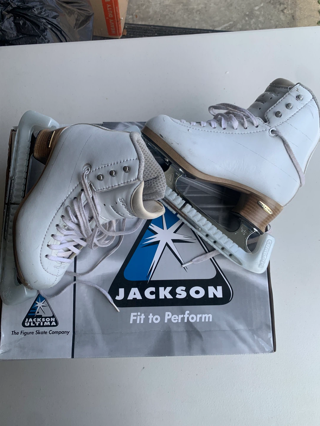 Jackson Ultima Figure Ice Skates - White